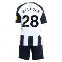 Maglia Calcio Newcastle United Joe Willock #28 Prima Divisa Bambino 2024-25 Manica Corta (+ pantaloncini)